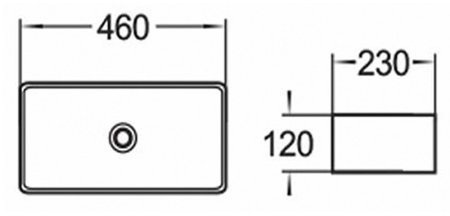 Раковина-чаша Comforty 46 78190 00004143744 Белая 