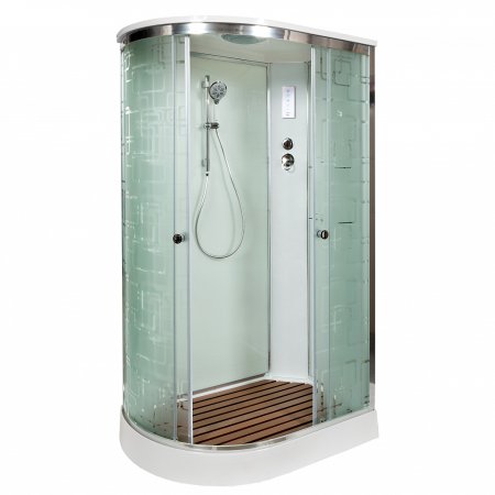 Душевая кабина Deto ЕМ1512 R с электрикой (эл.) 