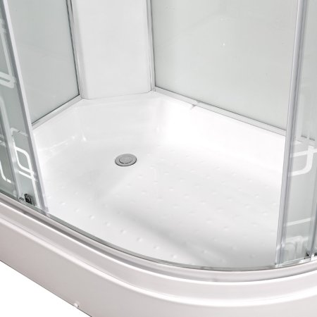 Душевая кабина Deto ЕМ2712 L N LED с гидромассажем 