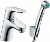Смеситель для раковины Hansgrohe Focus E2 31926000 с гигиеническим душем Хром