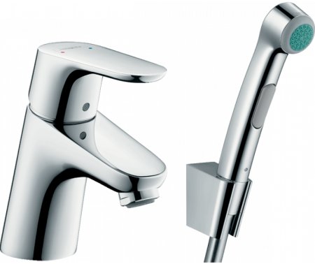 Смеситель для раковины Hansgrohe Focus E2 31926000 с гигиеническим душем Хром 