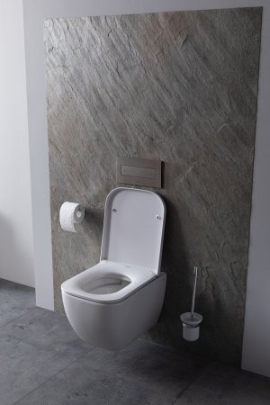 Унитаз Allen Brau Infinity 4.21004.20 подвесной Белый без сиденья 