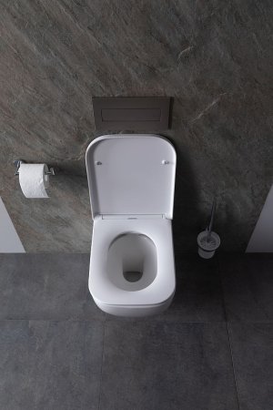 Унитаз Allen Brau Infinity 4.21004.20 подвесной Белый без сиденья 