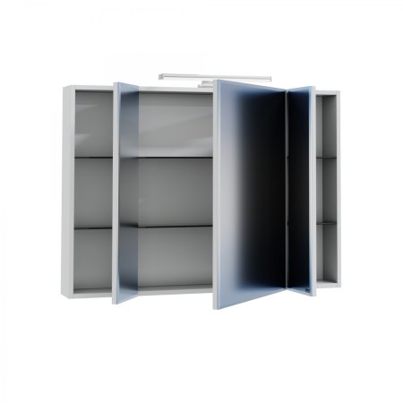 Зеркало-шкаф СаНта Стандарт 100 с подсветкой 