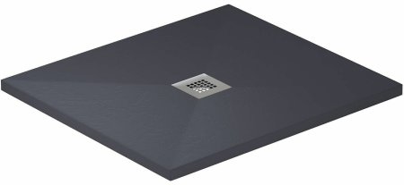 Душевой поддон из искусственного камня Allen Brau Priority 90x80 8.31001-AM Антрацит 