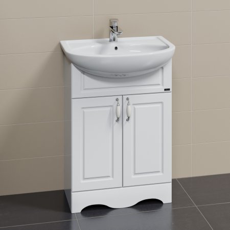 Тумба Санта Верона 60 напольная с умывальником Уют 60 