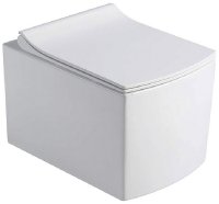 Унитаз Black&White Universe 719W00 подвесной сиденьем Микролифт Унитаз Black&White Universe 719W00 подвесной сиденьем Микролифт