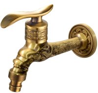 Кран для одного типа воды Bronze de Luxe 21595/2 Бронза с насадкой для шланга