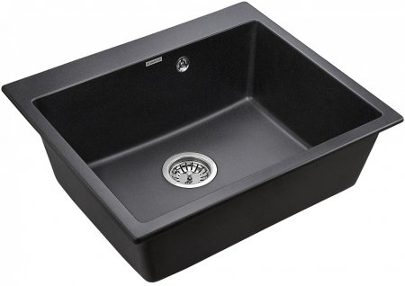 Мойка кухонная Paulmark Kante PM106052-BL черный 