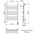 Полотенцесушитель электрический Ника Trapezium ЛТ г2 ВП 80х40 правый тэн 