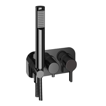 Смеситель для душа Webert Coral CO860512560 черный 