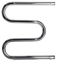 Полотенцесушитель водяной Ника Simple М-1 60/50 с полотенцедержателем