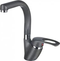 Смеситель для кухонной мойки Granula GR-1824 графит