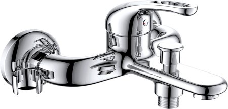 Комплект для ванной D&K Rhein Eucharius DA1370002SET 4 в 1, три смесителя + душевой гарнитур 