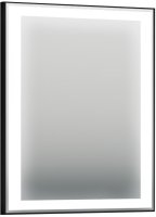 Зеркало ORKA Lisbon TR3001 65x75 c LED подсветкой, черный матовый