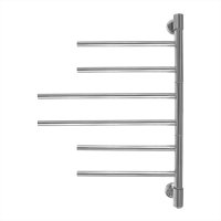 Полотенцесушитель электрический поворотный Energy I chrome G3 Double цвет хром, скрытое/наружное подключение, 740мм х 550мм