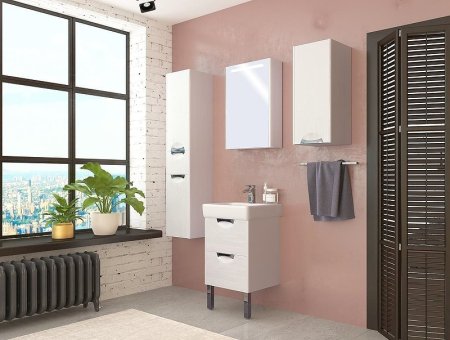 Подвесной шкаф Aquaton Сильва 32 R 1A215703SIW7R Дуб полярный 