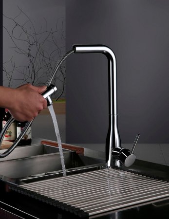 Смеситель Timo Saona 2326FL chrome для кухонной мойки 