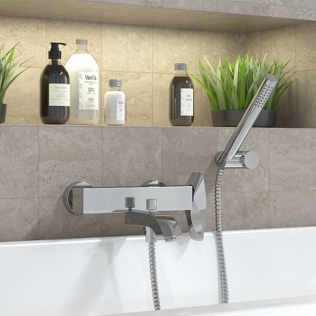 Смеситель для ванны Paini F1CR111LMKM Хром 