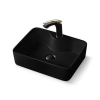 Раковина накладная Vincea VBS-127MB чёрная Раковина накладная Vincea VBS-127MB чёрная