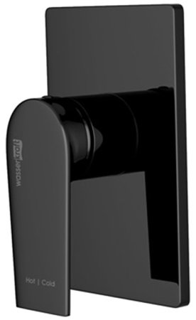 Душевая система WasserKRAFT А66181 Черный глянец 