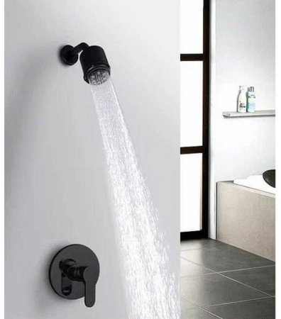 Душевая система ALMAes Bartin TVZ-0895 Черная матовая 