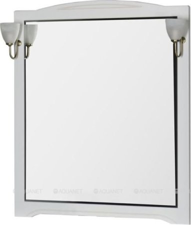 Зеркало Aquanet Луис 100 белый 