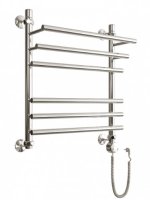 Полотенцесушитель ДВИН F Primo 80/40 Электрический 1"-3/4"-1/2" К эл ТЭН справа Полированный