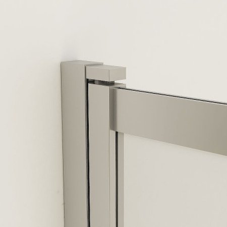 Шторка на ванну Vincea VSB 100х145 VSB-1E100CL профиль Хром стекло прозрачное 