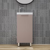 Тумба напольная Style Line "СОЛО" универсальная (Como 40) Санд Пудровый