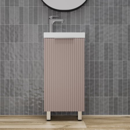 Тумба напольная Style Line "СОЛО" универсальная (Como 40) Санд Пудровый 