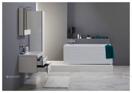 Зеркало-шкаф Aquanet Верона 58 белый 