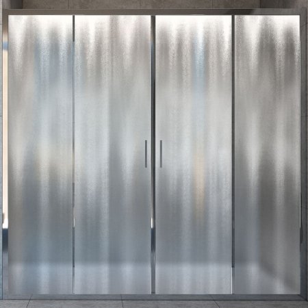 Душевая дверь Vincea Garda 190 VDS-1G2190CH профиль Хром стекло шиншилла 