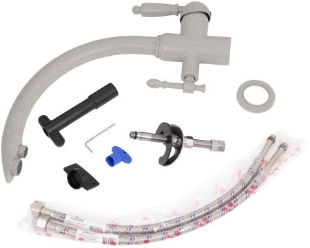 Смеситель для кухни Kaiser Vincent 31244-7 Бежевый мрамор 