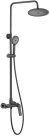 Душевая система Shevanik S8336T, оружейная сталь 