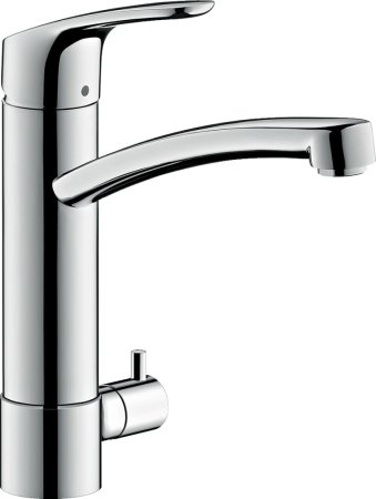 Смеситель Hansgrohe Focus M41 31803000 для кухонной мойки, хром 