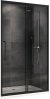 Душевая дверь Abber Schwarzer Diamant 100 AG30100BH профиль Черный стекло прозрачное 