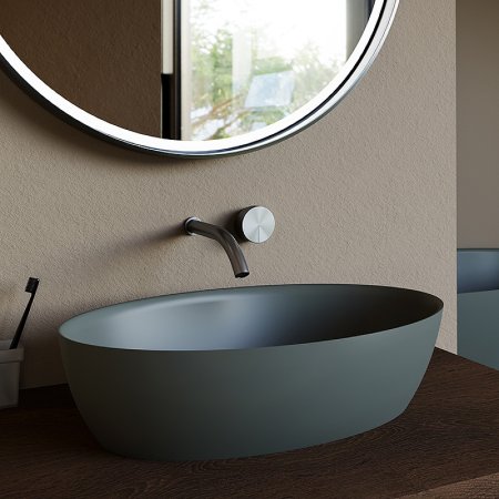 Раковина-чаша Salini Alda 58 110611GRF покраска по RAL полностью глянцевая 