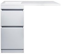 Тумба под раковину Style Line Даллас Люкс Plus 100 СС-00002346 Белая Тумба под раковину Style Line Даллас Люкс Plus 100 СС-00002346 Белая