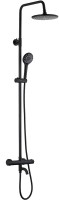 Душевая система Olive's Termo 34511TMB с термостатом Черная