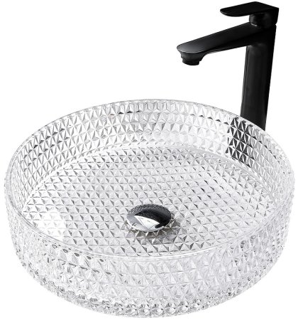 Раковина-чаша Abber Glas 40 AK2301 прозрачная 