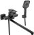 Смеситель для ванны Raffine F2296H, черный 