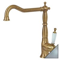 Смеситель для кухонной мойки Migliore Oxford ML.CUC-6382.BI.CSCR хром состаренный