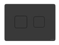 Кнопка смыва Cersanit ACCENTO SQUARE 63838 черная матовая