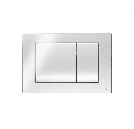 Кнопка смыва Oli Metal Dual 656004 глянцевый хром 