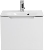 Тумба с раковиной  BelBagno ETNA-600-1C-SO-BL-P Bianco Lucido