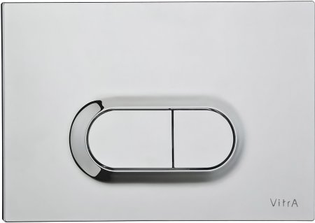 Кнопка смыва VitrA 740-0940 антивандальная, сталь 