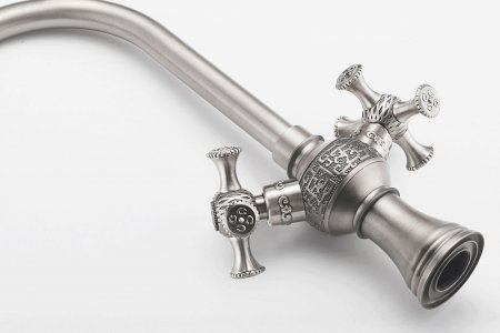 Смеситель Zorg Antic A 6003K-SL для кухонной мойки 