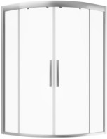 Душевой уголок AM.PM Like Deep 90x90x160 профиль матовый хром, стекло прозрачное