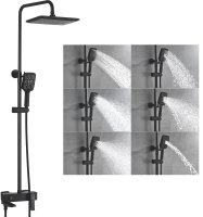 Душевая система Rose R2736H, черный Душевая система Rose R2736H, черный
